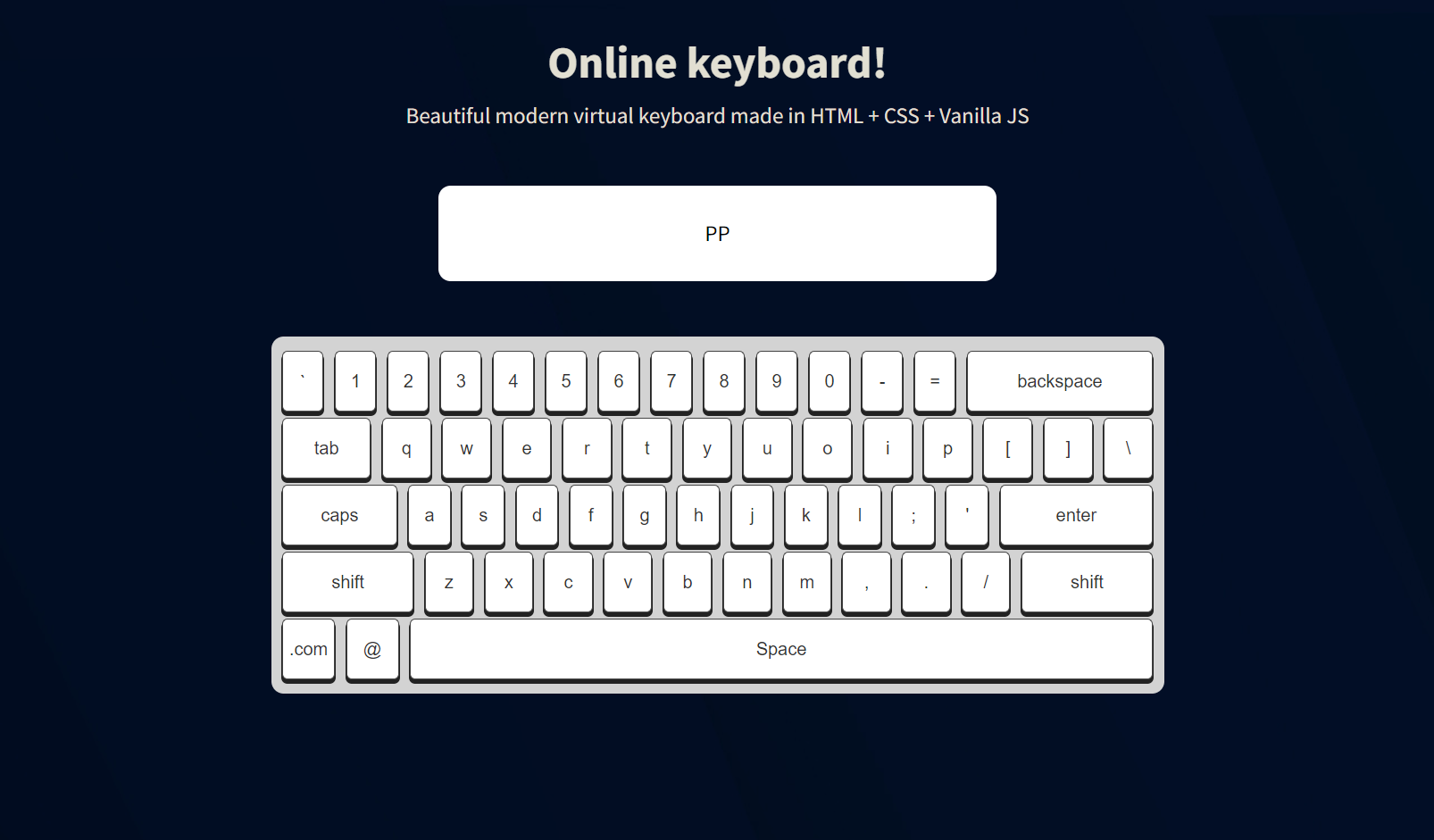 keyboard website